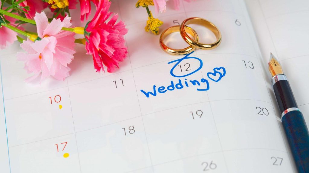 Most Popular & Auspicious Wedding Dates of 2019