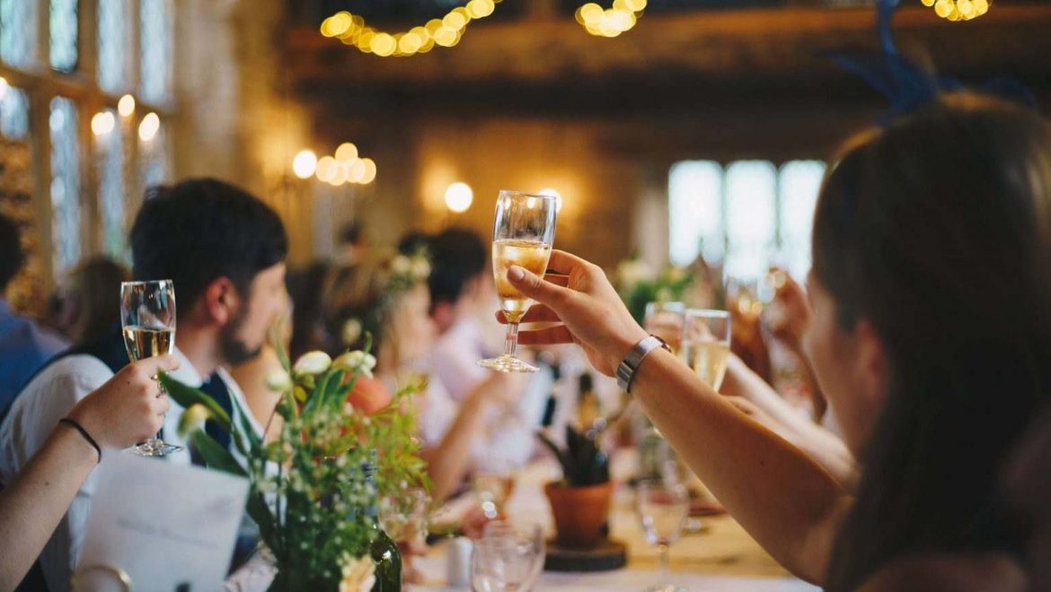traditional wedding reception timeline